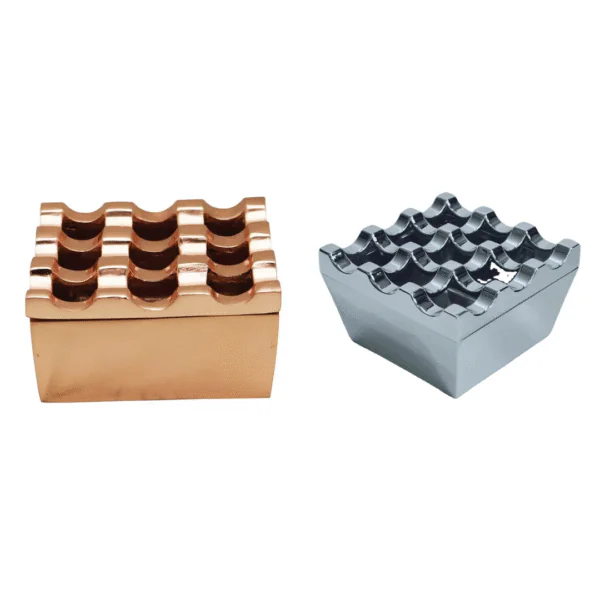 Black 9 Holes Ashtray