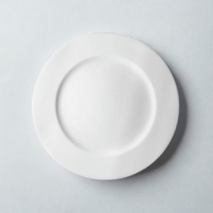 Banquet Flat Plate – Ivory, 20 cm