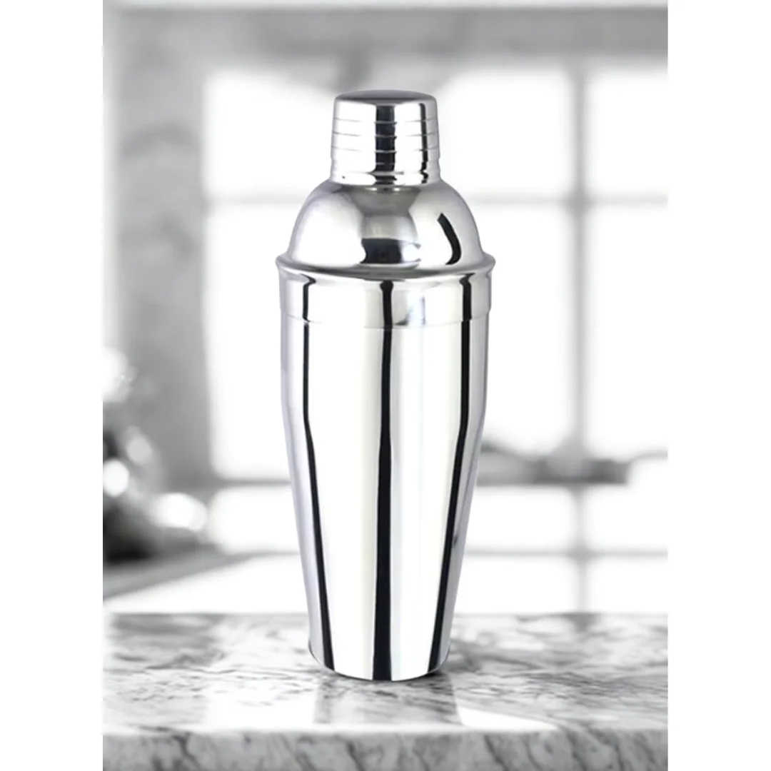 Raj Stainless Steel Cocktail Shaker Deluxe 0.7 Liter - CSD007, Drink Mixer, Margarita Shaker,