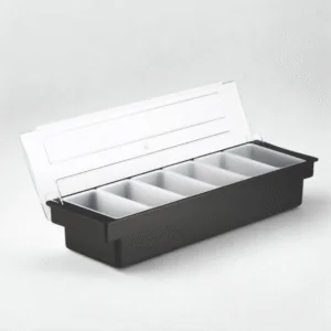 6-Compartment Condiment Holder Tray