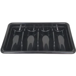 Cutlery Tray – 52 x 29 x 9.5 CM (Black)