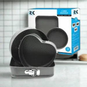 RK Cake Mould Tray 3PC Set
