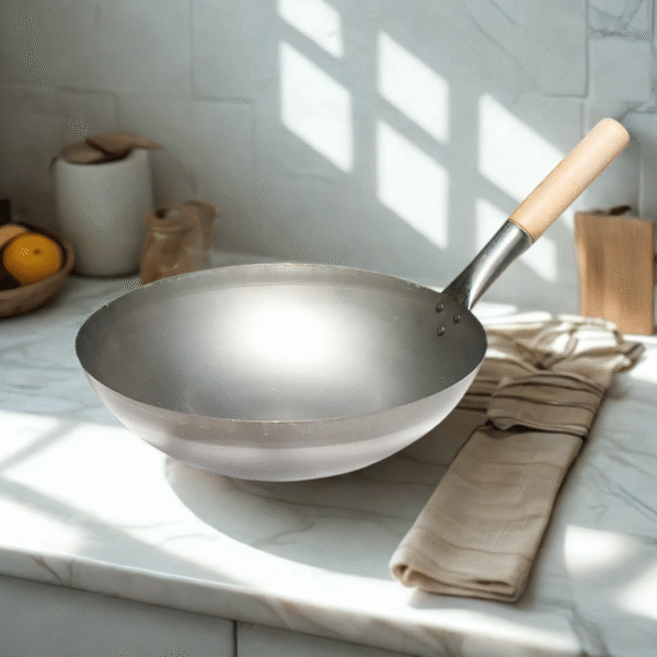 Chinese Iron Wok 40cm (Chef Set)