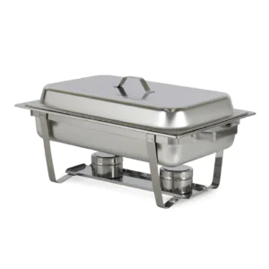 Raj Rectangle Single Pan Chafing Dish Stainless Steel