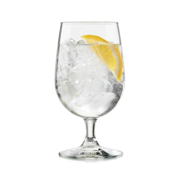 Stemmed Water Glasses, Clear Multi Purpose Water Goblet Set of 6, Dishwasher Safe 16 oz Goblet Glasses for Parties