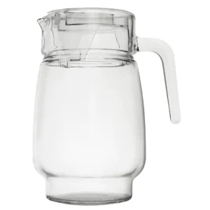 Glass Water Jug with Lid – 1.6