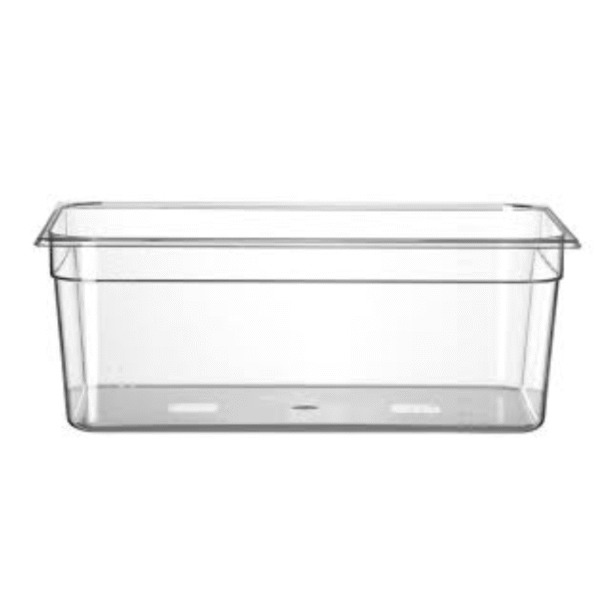 Clear Polycarbonate GN Pan 1/2 (Raj)