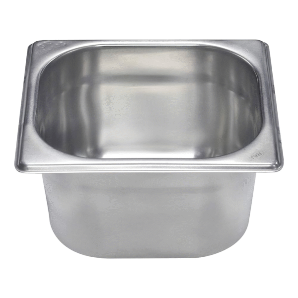 GN Steel Pan 1/6x (6.5x10x15x20cm)