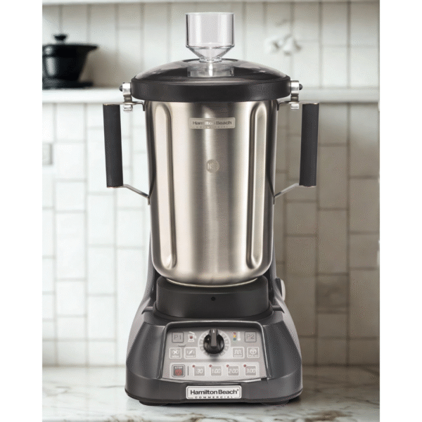 Hamilton Beach Commercial HBF1100S Culinary Blender, 1 gal/4 L, Powerful Precision with Great Results, 19.25" Height, 12" Width, 15" Length, Grey