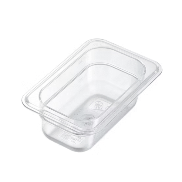 Clear Polycarbonate GN Pan 1/9 (Raj)