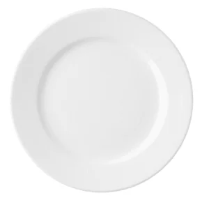 Banquet Flat Plate – Ivory, 20cm