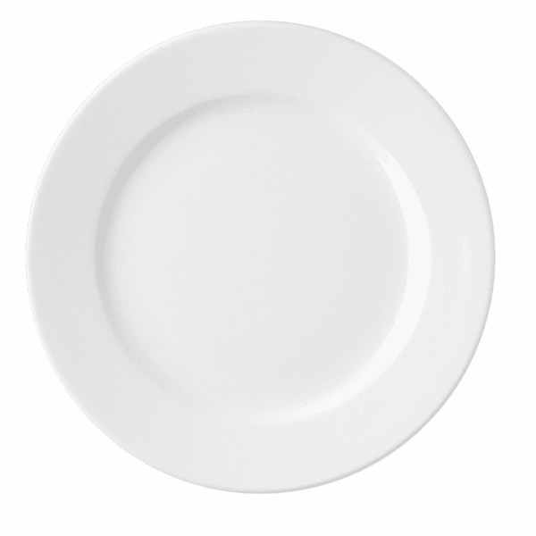 Banquet Flat Plate – Ivory, 20cm