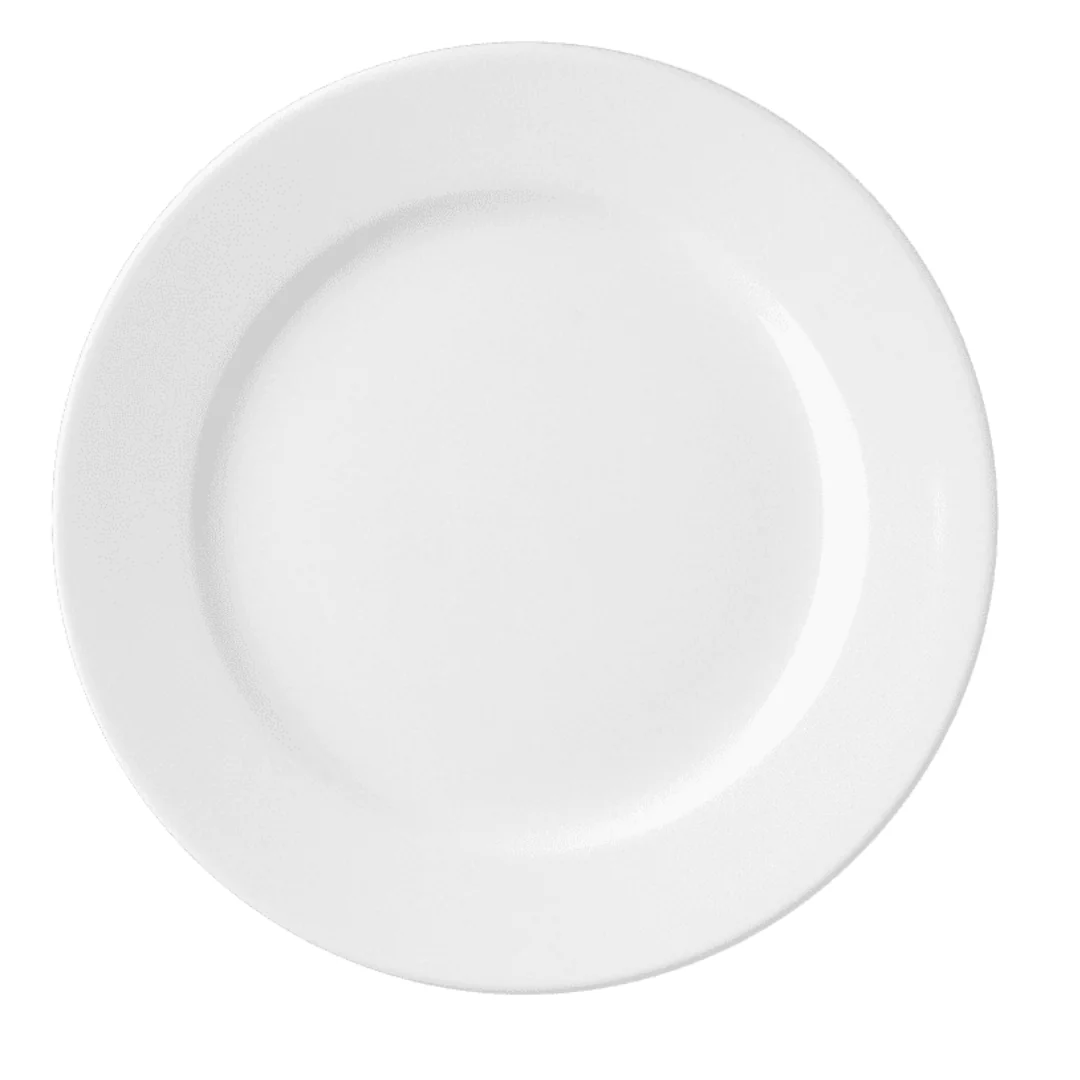 Banquet Flat Plate – Ivory, 20cm