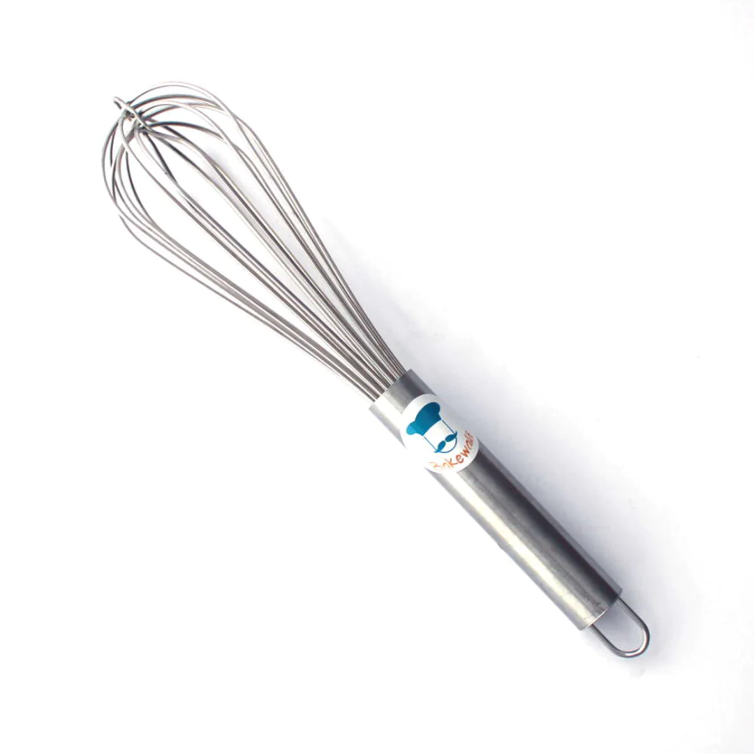 Raj Steel Heavy Whisk – 12 Inch