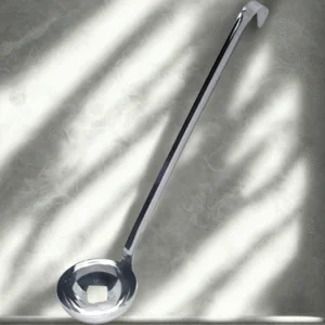 Raj Ladle Medium Size, 9 cm Dia Stainless Steel