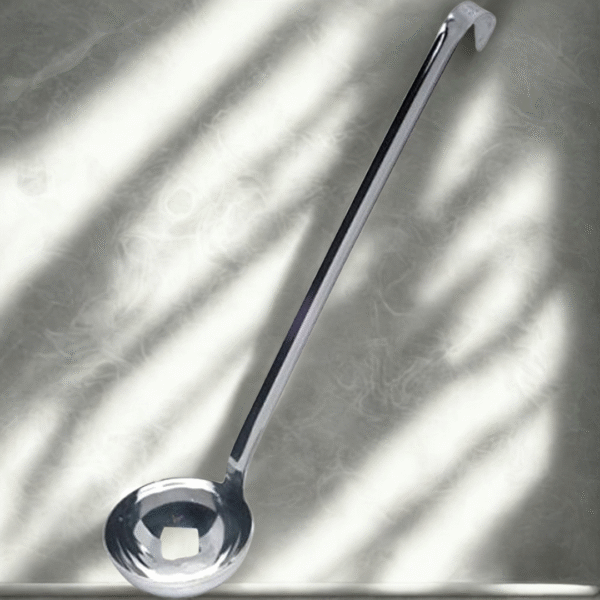 Raj Ladle  Medium Size, 9 cm Dia Stainless Steel