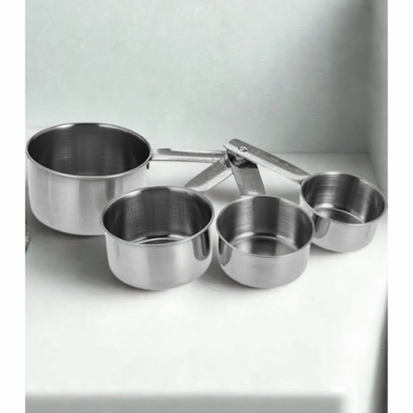 Raj Steel Measuring Spoons – 4 Pcs Set