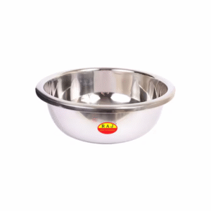 Raj Silver Touch Mixing Bowl – 40cm
