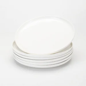 Round Ceramic Plate – 6 Inch