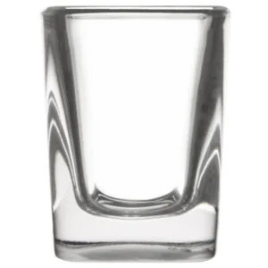 Libbey Square Prism Shot Glass – 2 oz (Model 5277)