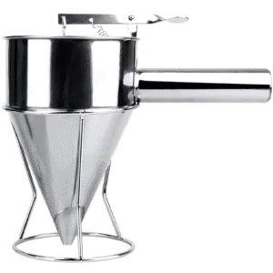 Conical Funnel with Stainless Steel Stand