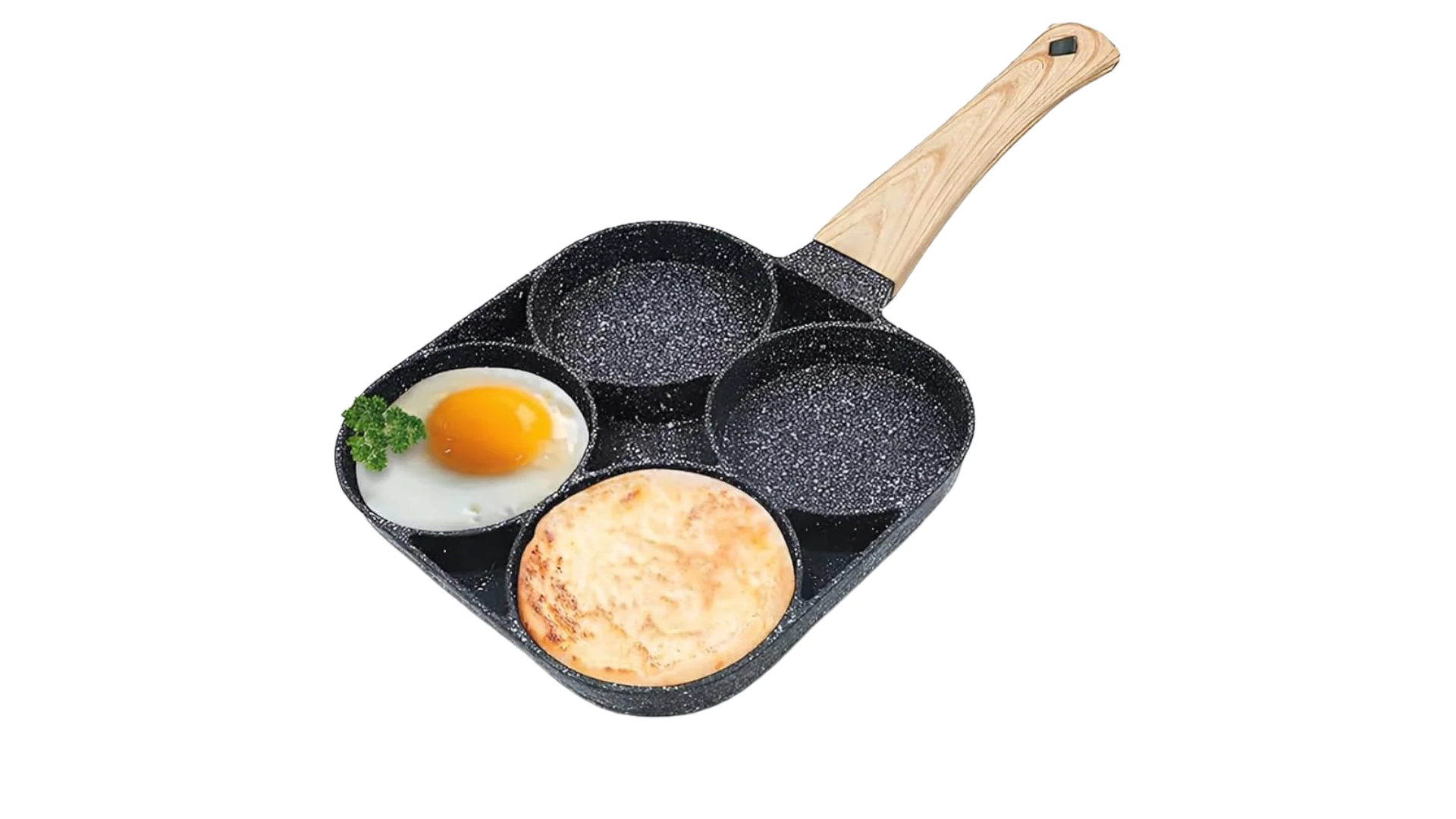 Round Mould Pan with Wooden Handle