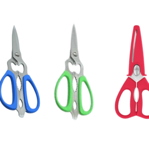 ATLANTIC DETACHABLE SCISSORS, COLOUR- BLUE-GREEN-RED