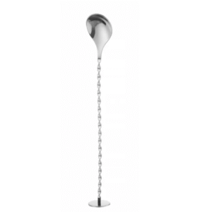 Bar Spoon Muddle Base Silver – BRSP0101-SS