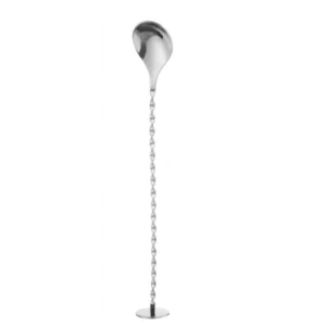 Bar Spoon Muddle Base Silver – BRSP0101-SS